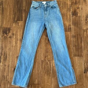 H&M Flare Blue Denim Jeans